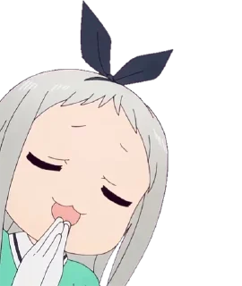 😌 emoji Hideri Kanzaki SMALL pack — @stckrRobot Telegram sticker 14 of 40