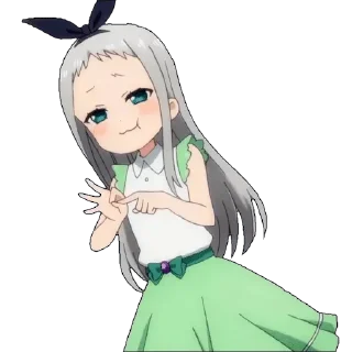 😏 emoji Hideri Kanzaki SMALL pack — @stckrRobot Telegram sticker 16 of 40
