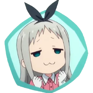 😌 emoji Hideri Kanzaki SMALL pack — @stckrRobot Telegram sticker 19 of 40