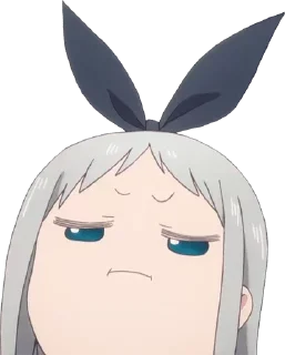 😒 emoji Hideri Kanzaki SMALL pack — @stckrRobot Telegram sticker 5 of 40