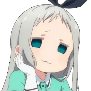 😏 emoji Hideri Kanzaki SMALL pack — @stckrRobot Telegram sticker 15 of 40