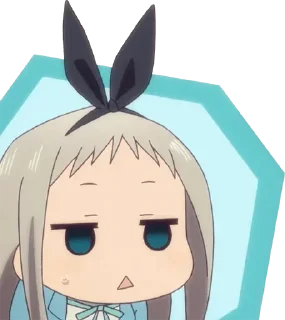 😑 emoji Hideri Kanzaki SMALL pack — @stckrRobot Telegram sticker 18 of 40