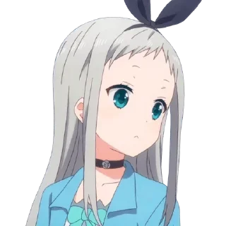 😕 emoji Hideri Kanzaki SMALL pack — @stckrRobot Telegram sticker 7 of 40