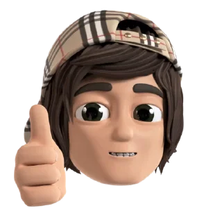 👍 emoji OGBUDA by @wrld_pxh Telegram sticker 2 of 16