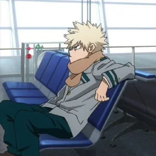 Sticker from Bakugo || @narezkiartmga