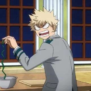 Sticker from Bakugo || @narezkiartmga