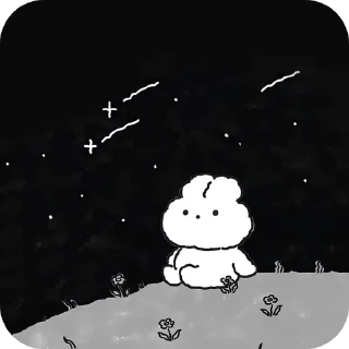 🌌 emoji milan baby bnuy Telegram sticker 22 of 92