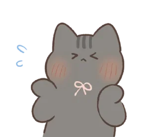 🩶 emoji ₍ Fᥙrry ᥣ᧐᥎ᥱ ₎ ˚₊· ♡ @mewsticks Telegram sticker 15 of 32