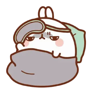 🐰 emoji m o l a n g  🌸 Telegram sticker 24 of 50