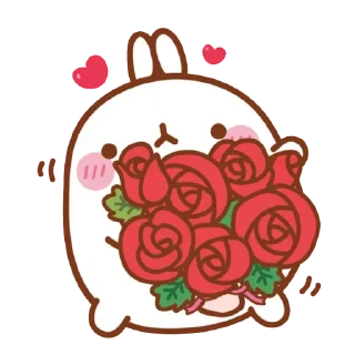 ❤ emoji m o l a n g  🌸 Telegram sticker 8 of 50