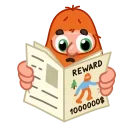 Sticker from Hairy Harry