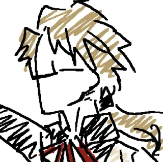 ⭐ emoji мои дети(дазай и куникида) Telegram sticker 11 of 48