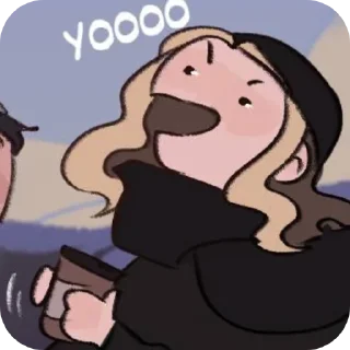 Sticker from Капучино с маршмеллоу♡