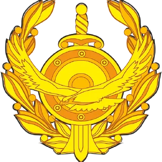 Sticker from Kazakh Republic