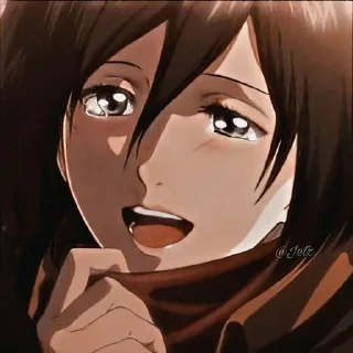 Sticker from Mikasa🥀