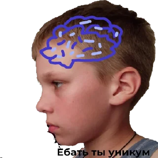 Sticker from Семëн и его вторая по счëту шиза