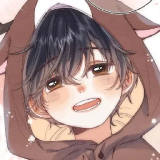 😄 emoji 🍃🌿 Няня ( @Haruk_XD ) 🌿🍃 Telegram sticker 15 of 32