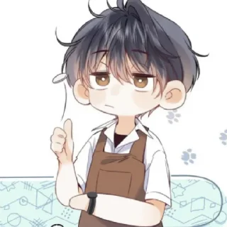 😶 emoji 🍃🌿 Няня ( @Haruk_XD ) 🌿🍃 Telegram sticker 14 of 32