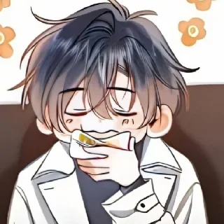 🤤 emoji 🍃🌿 Няня ( @Haruk_XD ) 🌿🍃 Telegram sticker 1 of 32