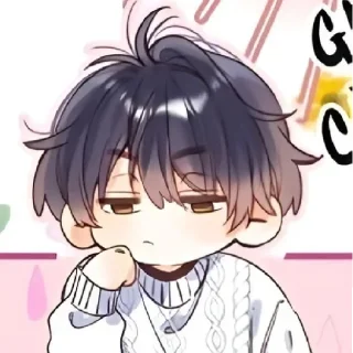 👆 emoji 🍃🌿 Няня ( @Haruk_XD ) 🌿🍃 Telegram sticker 23 of 32