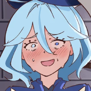 😳 emoji Furina by @kiyunya Telegram sticker 7 of 63