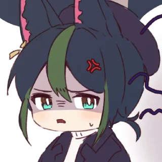 😡 emoji Tighnari by @kiyunya Telegram sticker 18 of 59