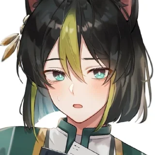 😲 emoji Tighnari by @kiyunya Telegram sticker 11 of 59