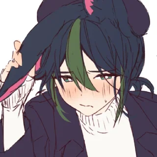 😳 emoji Tighnari by @kiyunya Telegram sticker 19 of 59
