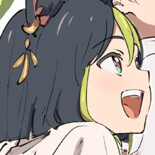 😍 emoji Tighnari by @kiyunya Telegram sticker 6 of 59