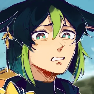 😒 emoji Tighnari by @kiyunya Telegram sticker 20 of 59