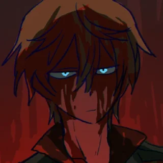 😒 emoji Tartaglia by @kiyunya Telegram sticker 7 of 99