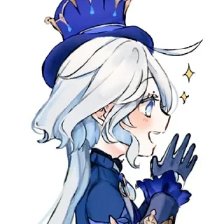 🤩 emoji Furina by @kiyunya Telegram sticker 23 of 63