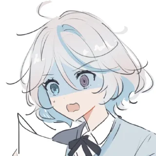 😰 emoji Furina by @kiyunya Telegram sticker 16 of 63