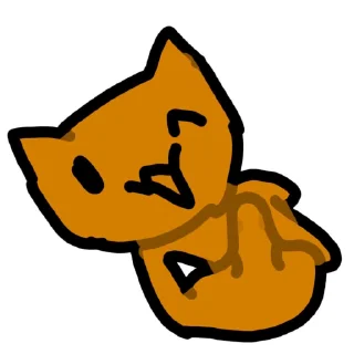 🖕 emoji Котики свята ︻╦╤─ ҉ - Telegram sticker 17 of 18