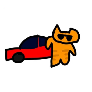 😎 emoji Котики свята ︻╦╤─ ҉ - Telegram sticker 2 of 18