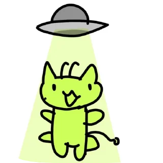 👽 emoji Котики свята ︻╦╤─ ҉ - Telegram sticker 9 of 18