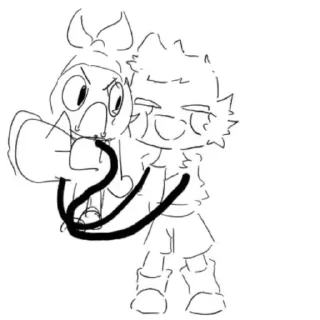 Sticker from Dandy's world :@YurichBiTe: @fStikBot