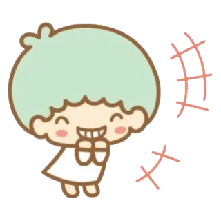 🍡 emoji kiki & lala @sanw1o Telegram sticker 18 of 24