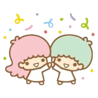 🍡 emoji kiki & lala @sanw1o Telegram sticker 23 of 24