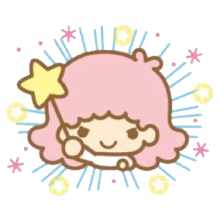 🍡 emoji kiki & lala @sanw1o Telegram sticker 3 of 24