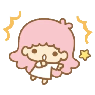 🍡 emoji kiki & lala @sanw1o Telegram sticker 19 of 24