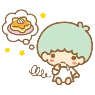 🍡 emoji kiki & lala @sanw1o Telegram sticker 4 of 24