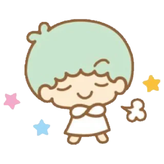 🍡 emoji kiki & lala @sanw1o Telegram sticker 11 of 24
