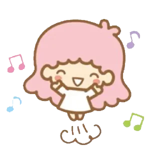 🍡 emoji kiki & lala @sanw1o Telegram sticker 15 of 24