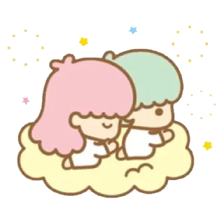 🍡 emoji kiki & lala @sanw1o Telegram sticker 14 of 24
