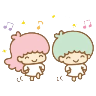 🍡 emoji kiki & lala @sanw1o Telegram sticker 7 of 24
