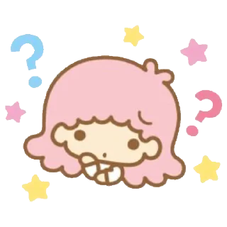 🍡 emoji kiki & lala @sanw1o Telegram sticker 10 of 24