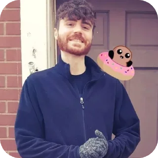 Sticker from Джеффяра бегом спать - от киточка