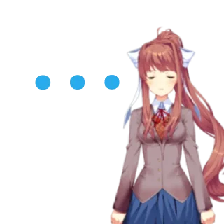 😄 emoji Ddlc сообщество by @achest2 Telegram sticker 3 of 27