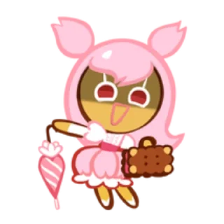 Sticker from Cherry Blossom Cookie